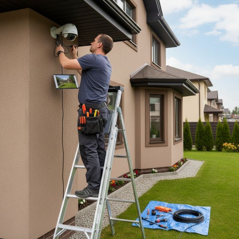 Security Camera Installation detail